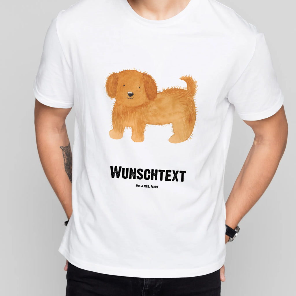 Personalisiertes T-Shirt Hund flauschig T-Shirt Personalisiert, T-Shirt mit Namen, T-Shirt mit Aufruck, Männer, Frauen, Wunschtext, Bedrucken, Hund, Hundemotiv, Haustier, Hunderasse, Tierliebhaber, Hundebesitzer, Sprüche, Hunde, Frauchen, Hundemama, Hundeliebe