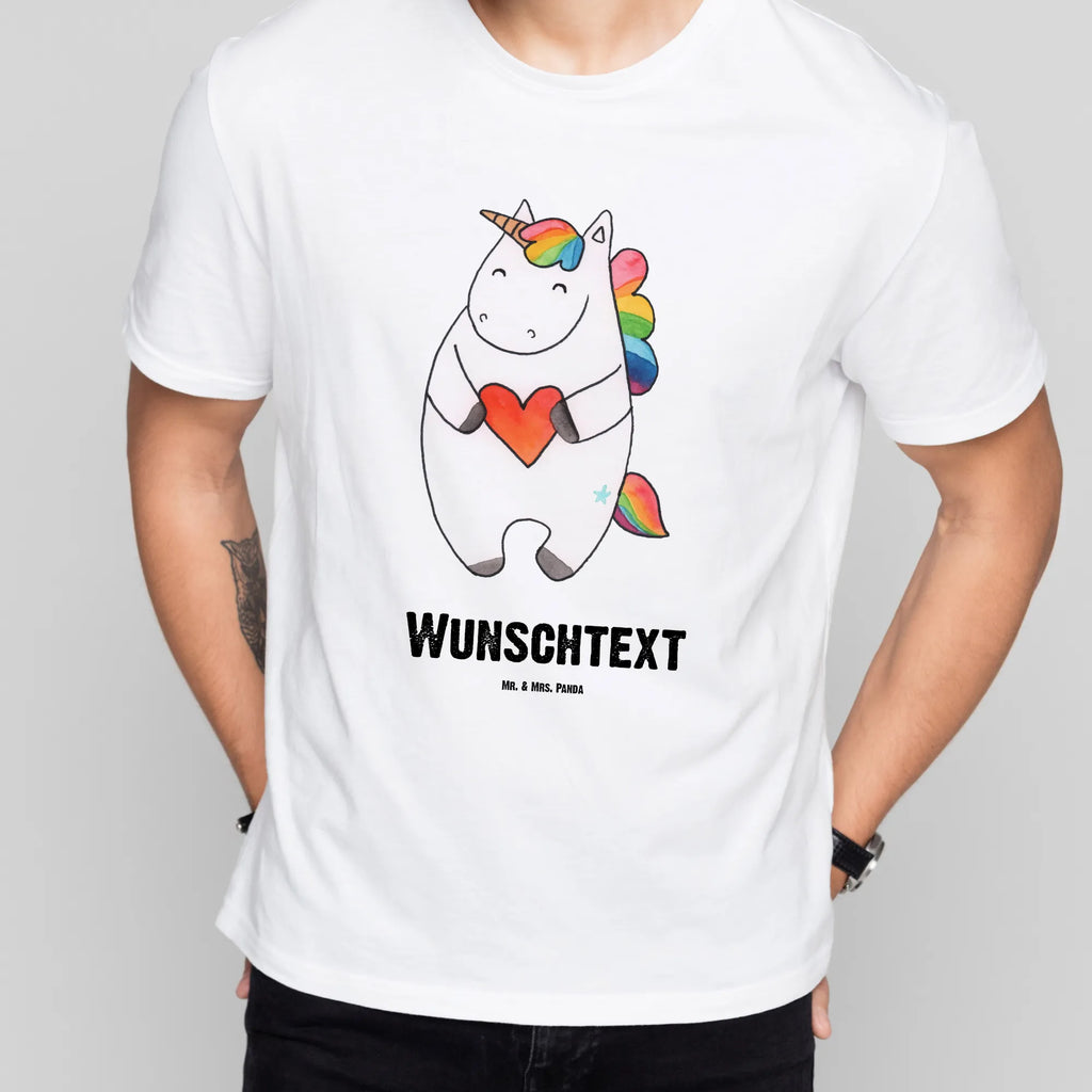 Personalisiertes T-Shirt Einhorn Herz T-Shirt Personalisiert, T-Shirt mit Namen, T-Shirt mit Aufruck, Männer, Frauen, Wunschtext, Bedrucken, Einhorn, Einhörner, Einhorn Deko, Pegasus, Unicorn, Herz, schlimm, böse, witzig, lustig, Freundin, anders, bunt