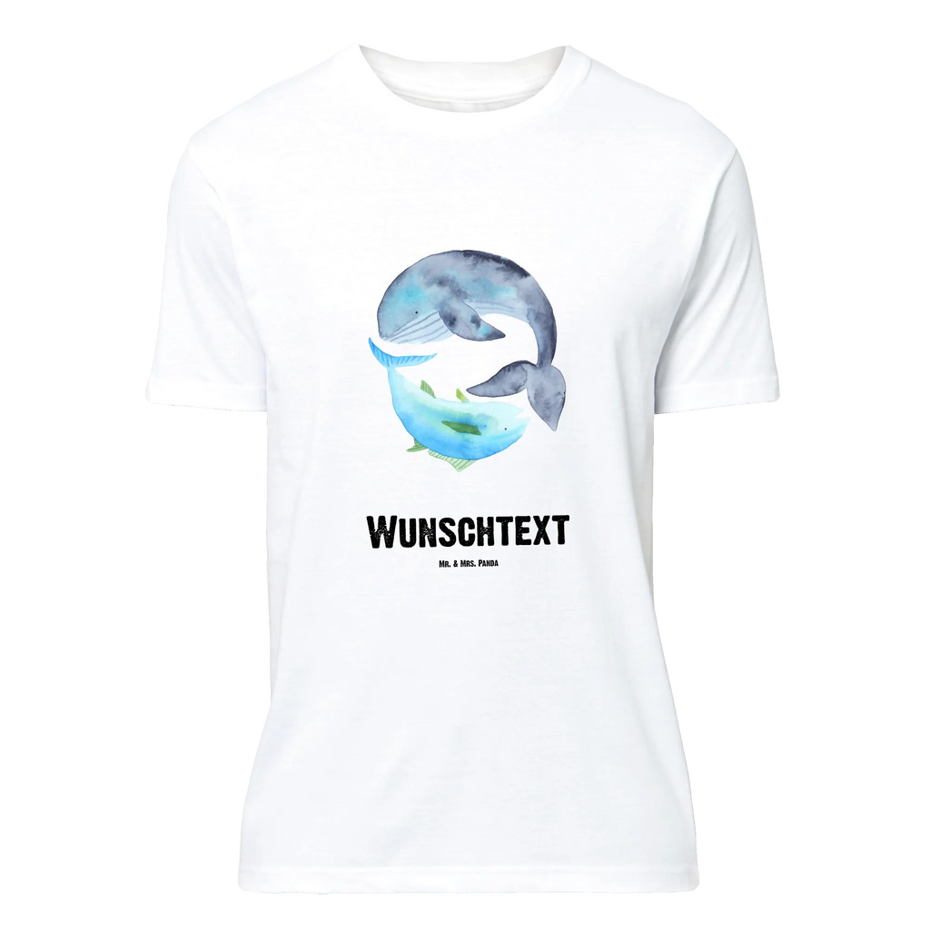 Personalisiertes T-Shirt Walfisch & Thunfisch T-Shirt Personalisiert, T-Shirt mit Namen, T-Shirt mit Aufruck, Männer, Frauen, Wunschtext, Bedrucken, Tiermotive, Gute Laune, lustige Sprüche, Tiere, Wal, Wahl, Tunfisch, Wortwitz lustig, Spruch lustig, Flachwitz, Witz, Spruch des Tages, Flachwitz Geschenk