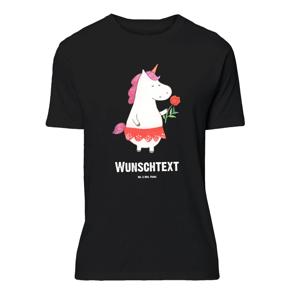 Personalisiertes T-Shirt Einhorn Dame T-Shirt Personalisiert, T-Shirt mit Namen, T-Shirt mit Aufruck, Männer, Frauen, Wunschtext, Bedrucken, Einhorn, Einhörner, Einhorn Deko, Pegasus, Unicorn, Dame, Lady, feine Dame, Freundin, Frau, Bachelor, Bachelorette, Abfuhr, Schluss machen, Trennung