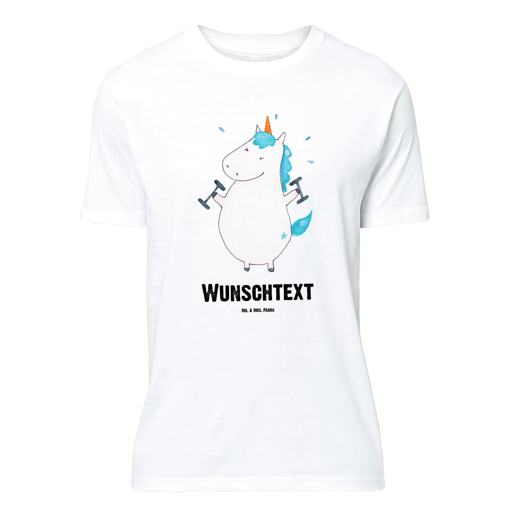 Personalisiertes T-Shirt Einhorn Fitness T-Shirt Personalisiert, T-Shirt mit Namen, T-Shirt mit Aufruck, Männer, Frauen, Wunschtext, Bedrucken, Einhorn, Einhörner, Einhorn Deko, Pegasus, Unicorn, Gym, Fitness, Fitnessstudio, Diät, Abnehmen, Sport, Pumpen, Geräte, Sixpack