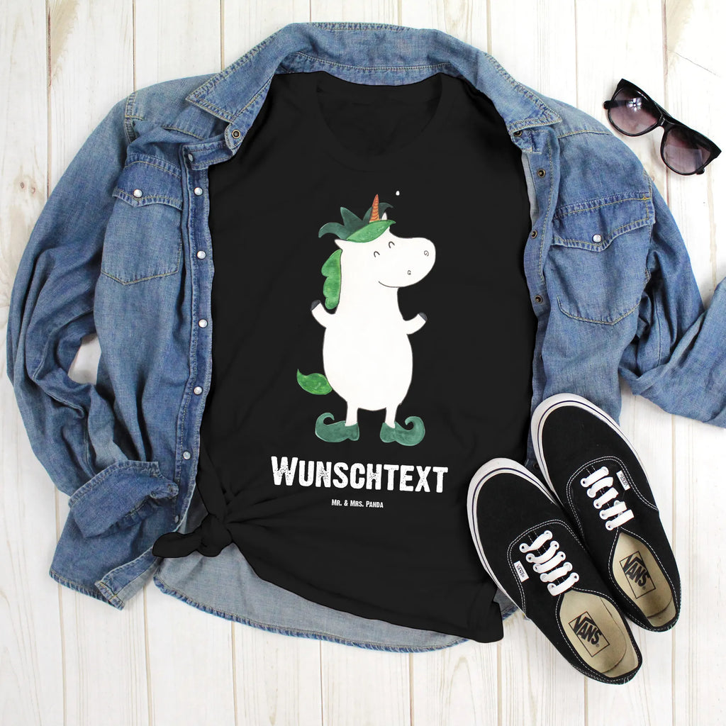 Personalisiertes T-Shirt Einhorn Joker T-Shirt Personalisiert, T-Shirt mit Namen, T-Shirt mit Aufruck, Männer, Frauen, Wunschtext, Bedrucken, Einhorn, Einhörner, Einhorn Deko, Unicorn, Hofnarr, Kasper, Gaukler, Mittelalter