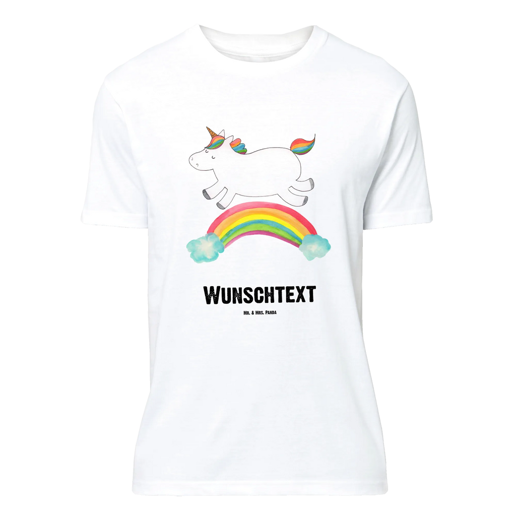 Personalisiertes T-Shirt Einhorn Regenbogen T-Shirt Personalisiert, T-Shirt mit Namen, T-Shirt mit Aufruck, Männer, Frauen, Wunschtext, Bedrucken, Einhorn, Einhörner, Einhorn Deko, Pegasus, Unicorn, Regenbogen, Glitzer, Einhornpower, Erwachsenwerden, Einhornautobahn