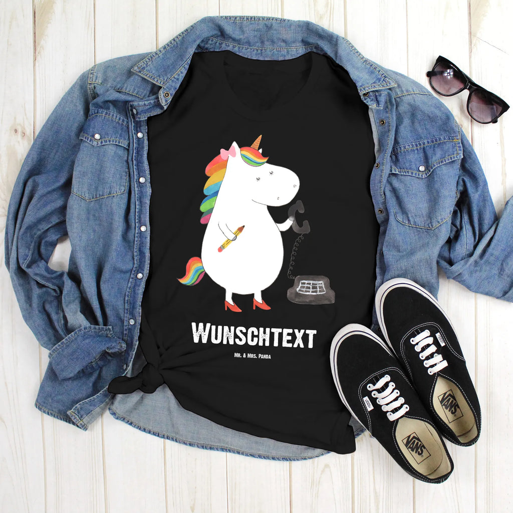 Personalisiertes T-Shirt Einhorn Sekretärin T-Shirt Personalisiert, T-Shirt mit Namen, T-Shirt mit Aufruck, Männer, Frauen, Wunschtext, Bedrucken, Einhorn, Einhörner, Einhorn Deko, Pegasus, Unicorn, Sekretärin, Büro, Rechtsanwältin, Rechtsanwaltsgehilfin, Steuerbüro, Steuerkanzlei, Bürokraft, Bürohilfe