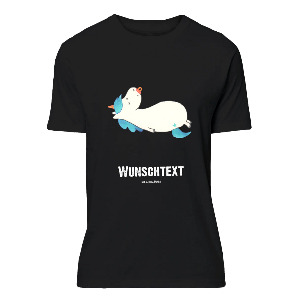 Personalisiertes T-Shirt Einhorn Schnullie T-Shirt Personalisiert, T-Shirt mit Namen, T-Shirt mit Aufruck, Männer, Frauen, Wunschtext, Bedrucken, Einhorn, Einhörner, Einhorn Deko, Unicorn, Baby, Kleinkind, Geburt, Geburtstag, Säugling, Schnuller, Geschenk Geburt, Mutter, Mama