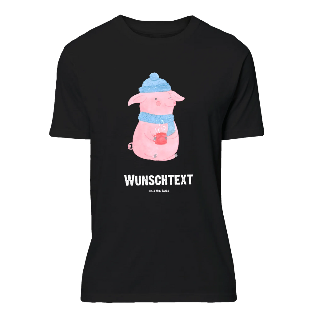 Personalisiertes T-Shirt Schweinchen Glühwein T-Shirt Personalisiert, T-Shirt mit Namen, T-Shirt mit Aufruck, Männer, Frauen, Wunschtext, Bedrucken, Winter, Weihnachten, Weihnachtsdeko, Nikolaus, Advent, Heiligabend, Wintermotiv, Glühwein, Betrunken, Weihnachtsmarkt, Spruch