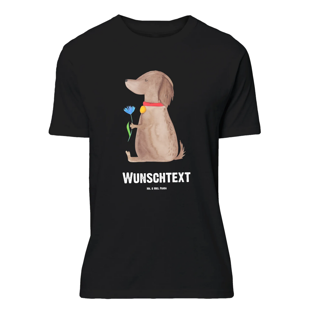 Personalisiertes T-Shirt Hund Blume T-Shirt Personalisiert, T-Shirt mit Namen, T-Shirt mit Aufruck, Männer, Frauen, Wunschtext, Bedrucken, Hund, Hundemotiv, Haustier, Hunderasse, Tierliebhaber, Hundebesitzer, Sprüche, Hunde, Frauchen, Hundeliebe