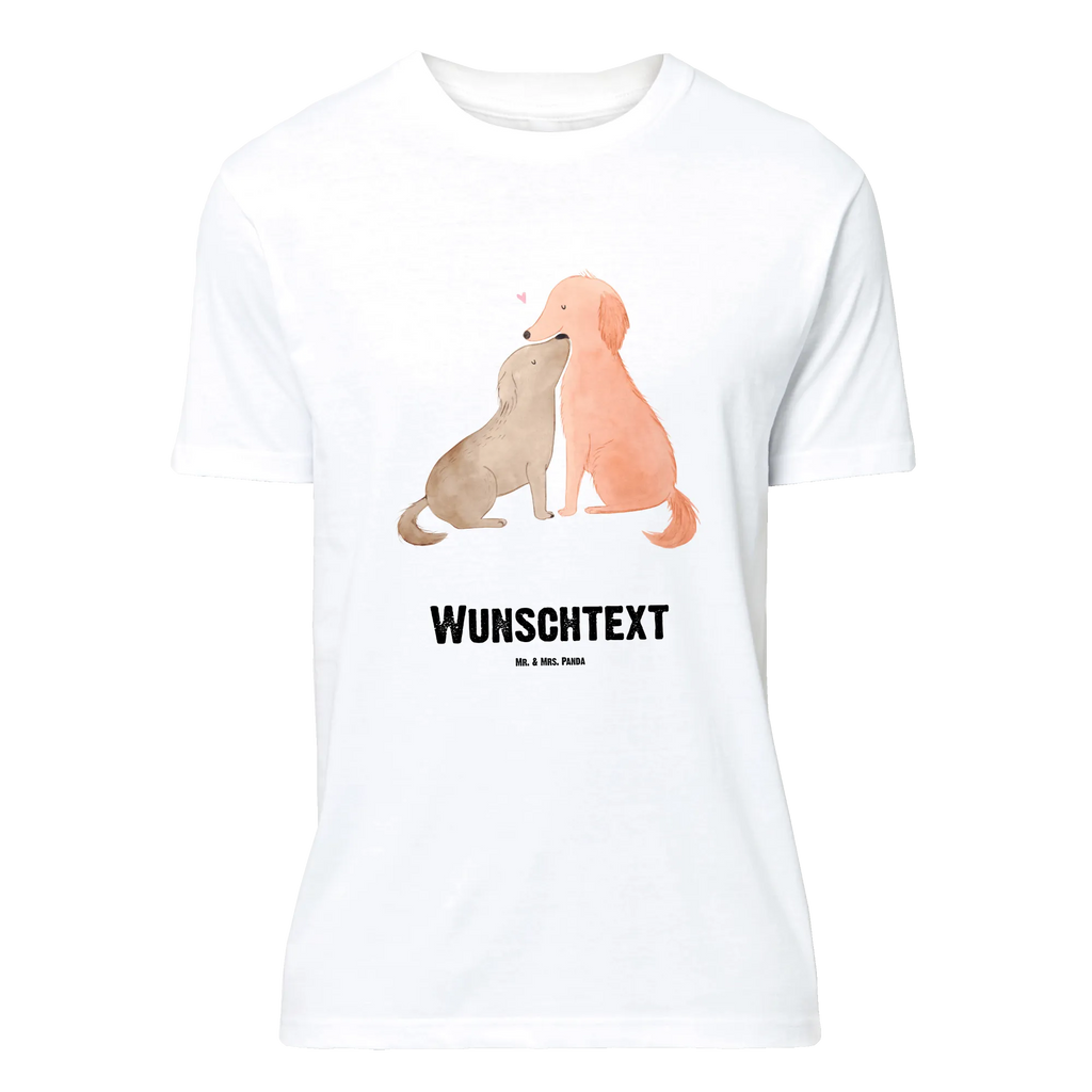 Personalisiertes T-Shirt Hunde Liebe T-Shirt Personalisiert, T-Shirt mit Namen, T-Shirt mit Aufruck, Männer, Frauen, Wunschtext, Bedrucken, Hund, Hundemotiv, Haustier, Hunderasse, Tierliebhaber, Hundebesitzer, Sprüche, Liebe, Hund. Hunde, Kuss, Vertrauen, Kuscheln, Herz