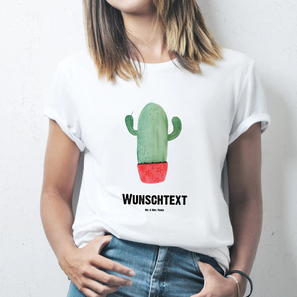 Personalisiertes T-Shirt Kaktus wütend T-Shirt Personalisiert, T-Shirt mit Namen, T-Shirt mit Aufruck, Männer, Frauen, Wunschtext, Bedrucken, Kaktus, Kakteen, ärgern, Büro, Schule, Büroalltag, Chefin, Kollege, Kollegin, wütend