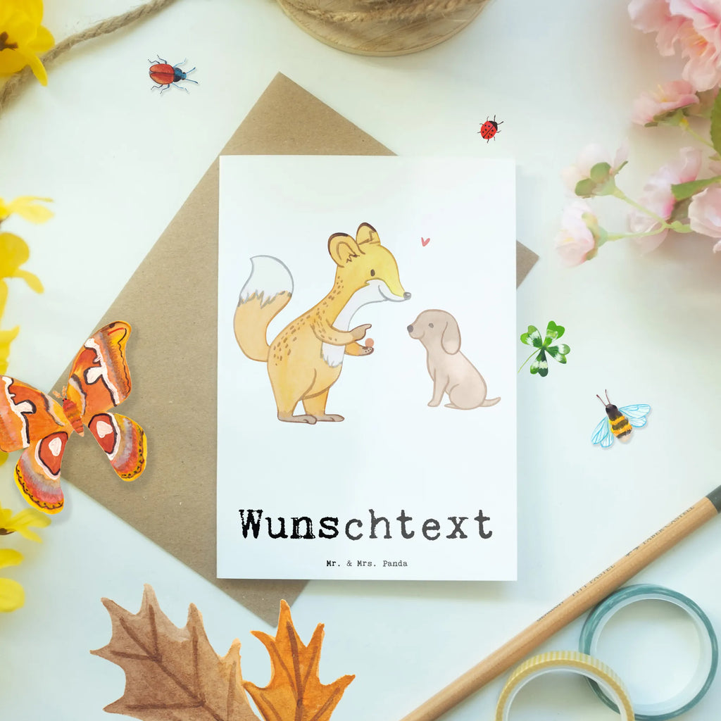 Personalisierte Grußkarte Fuchs Hundetraining Personalisierte Grußkarte, Personalisiertere Klappkarte, Personalisierte Einladungskarte, Personalisierte Glückwunschkarte, Personalisierte Hochzeitskarte, Personalisierte Geburtstagskarte, Grußkarte mit Namen, Grußkarte selber drucken, Grußkarte selbst gestalten, Grußkarte mit persönlichen Nachrichten, Grußkarte als Geldgeschenk, Grußkarten personalisiert, Personalisierte Karte, Geschenk, Sport, Sportart, Hobby, Schenken, Danke, Dankeschön, Auszeichnung, Gewinn, Sportler, Hundetraining, Hundeerziehung, Hundeschule, Welpenschule, Hundeprüfung