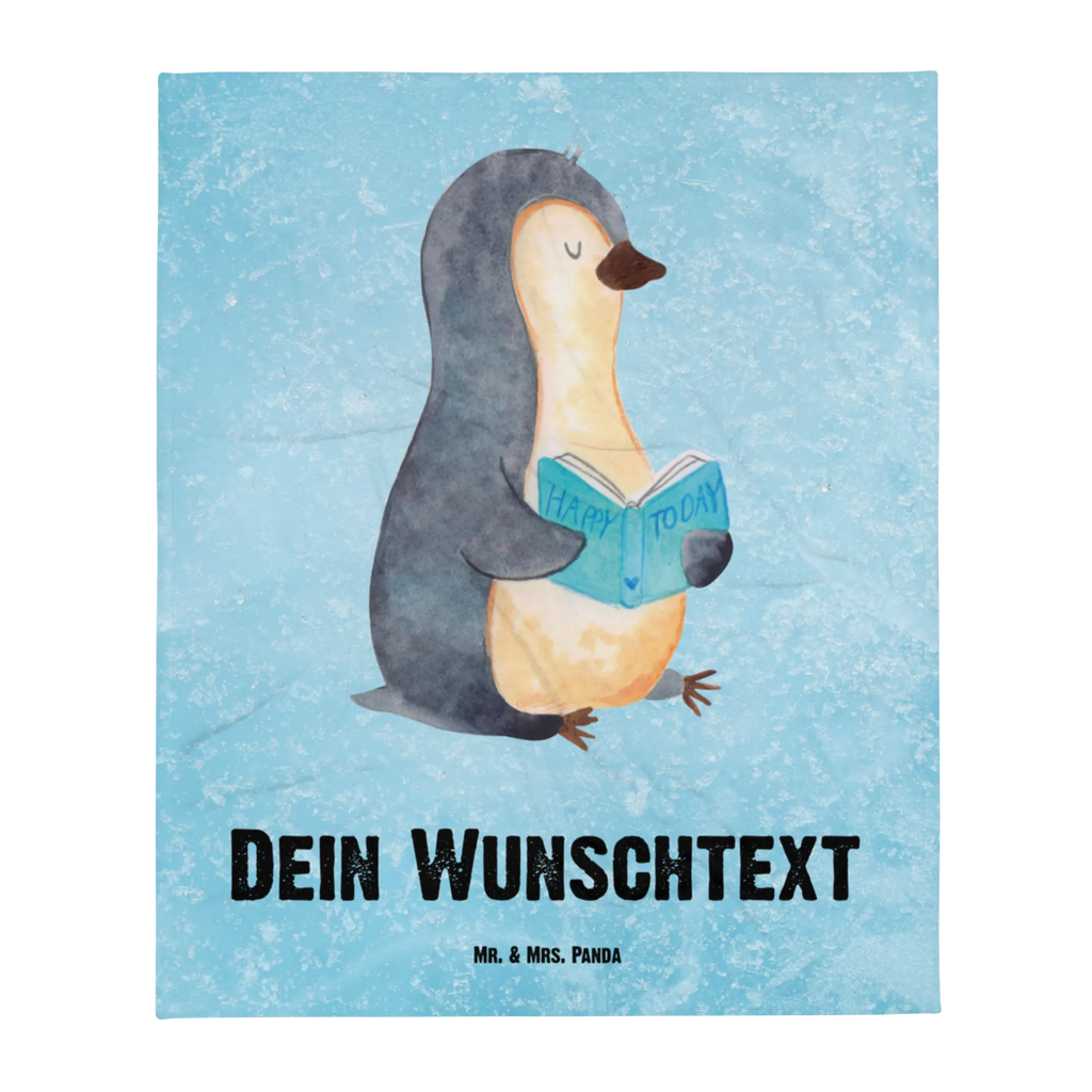 Personalisierte Decke Pinguin Buch Personalisierte Decke, Decke mit Namen, Kuscheldecke mit Namen, Decke bedrucken, Kuscheldecke bedrucken, Pinguin, Pinguine, Buch, Lesen, Bücherwurm, Nichtstun, Faulenzen, Ferien, Urlaub, Freizeit