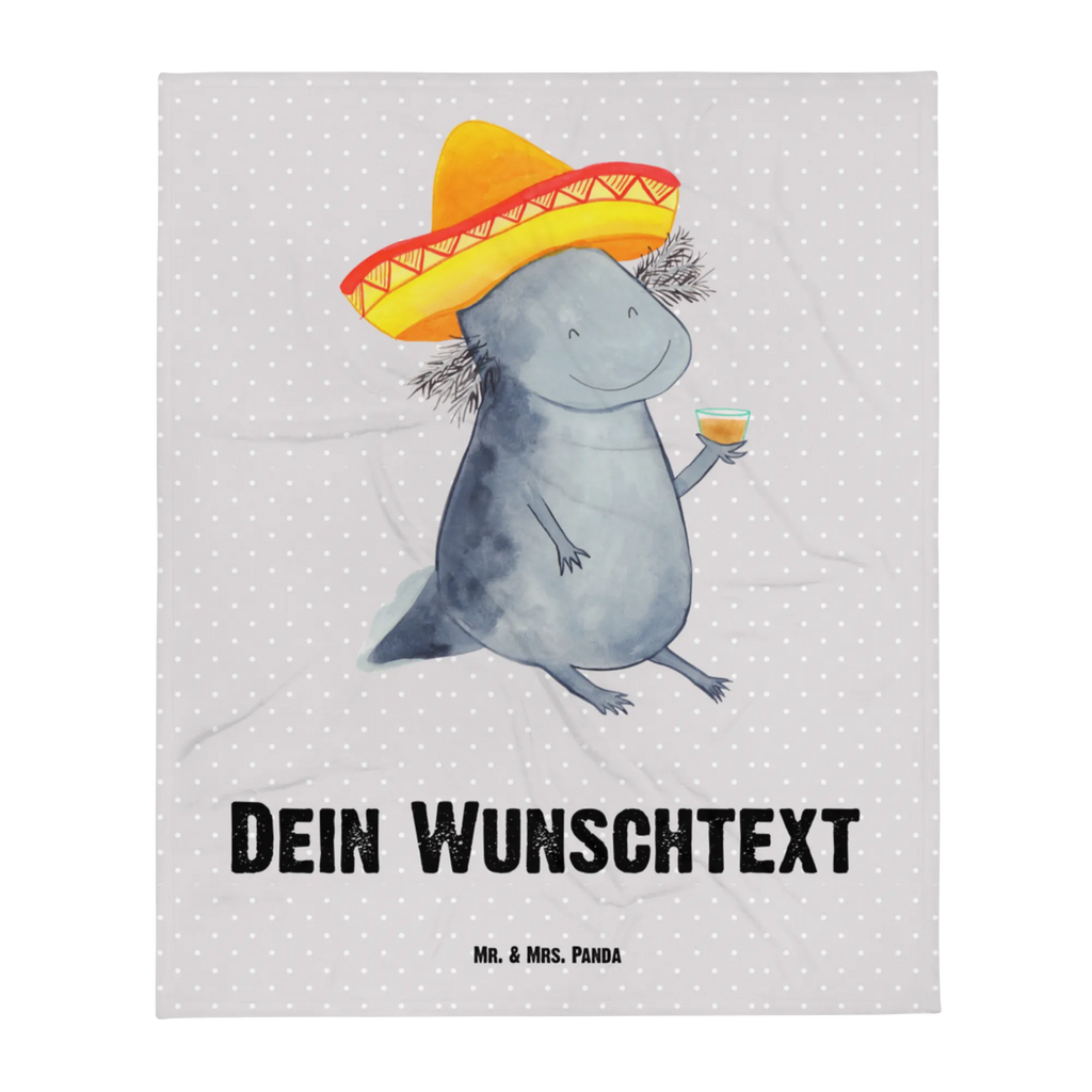 Personalisierte Decke Axolotl Tequila Personalisierte Decke, Decke mit Namen, Kuscheldecke mit Namen, Decke bedrucken, Kuscheldecke bedrucken, Axolotl, Molch, Mexico, Mexiko, Sombrero, Zitrone, Tequila, Motivation, Spruch, Schwanzlurch, Lurch, Lurche, Axolot, Feuerdrache, Feuersalamander