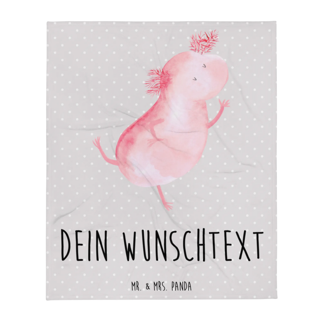 Personalisierte Decke Axolotl tanzt Personalisierte Decke, Decke mit Namen, Kuscheldecke mit Namen, Decke bedrucken, Kuscheldecke bedrucken, Axolotl, Molch, Axolot, Schwanzlurch, Lurch, Lurche, Dachschaden, Sterne, verrückt, Freundin, beste Freundin