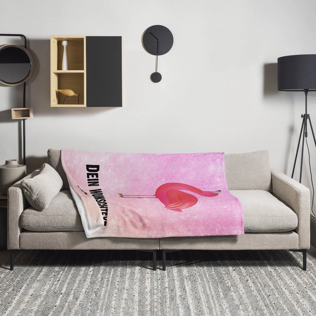 Personalisierte Decke Flamingo stolz Personalisierte Decke, Decke mit Namen, Kuscheldecke mit Namen, Decke bedrucken, Kuscheldecke bedrucken, Flamingo, stolz, Freude, Selbstliebe, Selbstakzeptanz, Freundin, beste Freundin, Tochter, Mama, Schwester