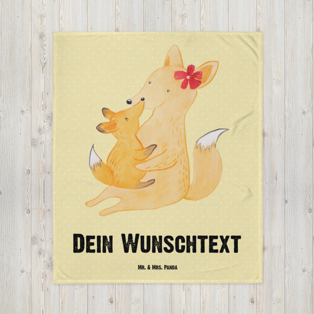 Personalisierte Decke Fuchs Mama & Kind Personalisierte Decke, Decke mit Namen, Kuscheldecke mit Namen, Decke bedrucken, Kuscheldecke bedrucken, Familie, Vatertag, Muttertag, Bruder, Schwester, Mama, Papa, Oma, Opa, Mutter, Tochter, Lieblingstochter, Beste Tochter, Geschenk