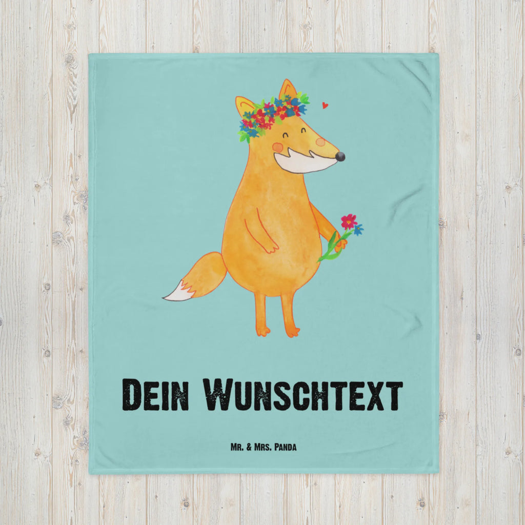 Personalisierte Decke Fuchs Blumenliebe Personalisierte Decke, Decke mit Namen, Kuscheldecke mit Namen, Decke bedrucken, Kuscheldecke bedrucken, Fuchs, Füchse, Fox, Liebe, Freundin, Fuchsmädchen, Blumenmädchen, Freundinnen, Liebesbeweis, Blume, Blumen, Motivation, Freude, ich, mich, Selbstliebe