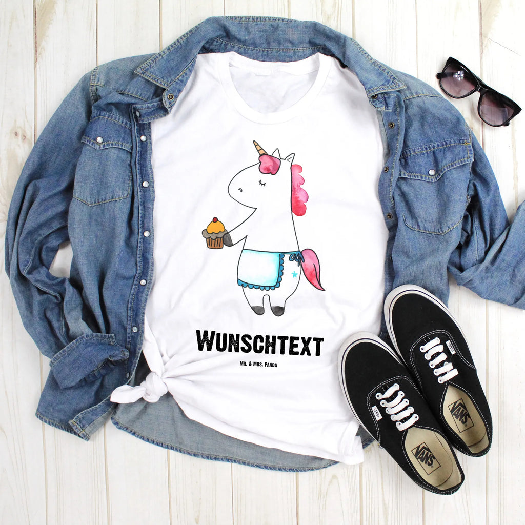 Personalisiertes T-Shirt Einhorn Muffin T-Shirt Personalisiert, T-Shirt mit Namen, T-Shirt mit Aufruck, Männer, Frauen, Wunschtext, Bedrucken, Einhorn, Einhörner, Einhorn Deko, Unicorn, Geburtstag, Backen, Muffin, Kekse, Geburtstagsgrüße, Glückwünsche, Liebesgrüße, Grüße