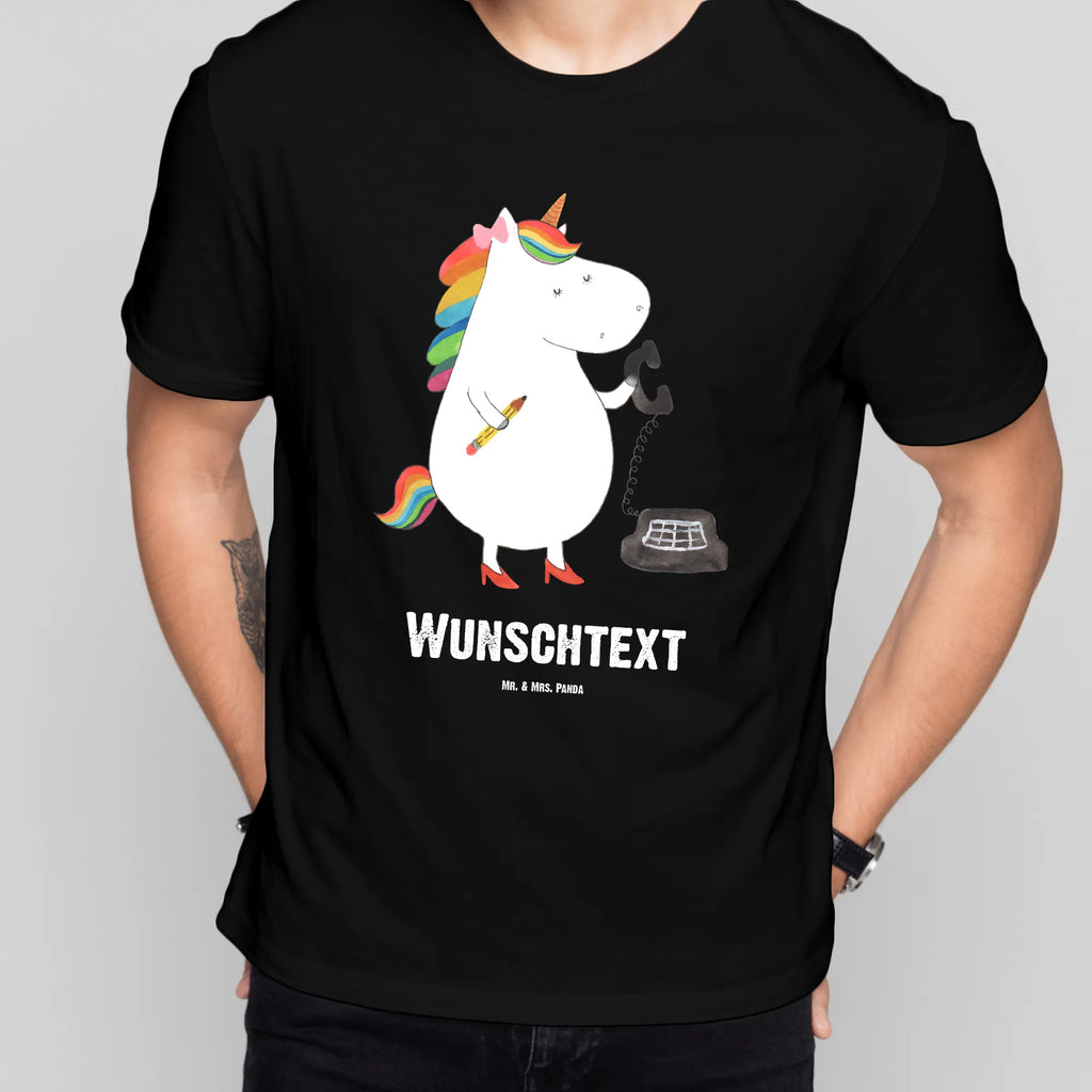 Personalisiertes T-Shirt Einhorn Sekretärin T-Shirt Personalisiert, T-Shirt mit Namen, T-Shirt mit Aufruck, Männer, Frauen, Wunschtext, Bedrucken, Einhorn, Einhörner, Einhorn Deko, Pegasus, Unicorn, Sekretärin, Büro, Rechtsanwältin, Rechtsanwaltsgehilfin, Steuerbüro, Steuerkanzlei, Bürokraft, Bürohilfe