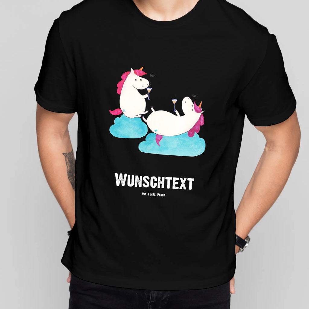 Personalisiertes T-Shirt Einhörner Sekt T-Shirt Personalisiert, T-Shirt mit Namen, T-Shirt mit Aufruck, Männer, Frauen, Wunschtext, Bedrucken, Einhorn, Einhörner, Einhorn Deko, Pegasus, Unicorn, Freundinnen, Freundin, BFF, Sekt, Mädelsabend, Spaß, Party, Korken, Anstoßen, Beste