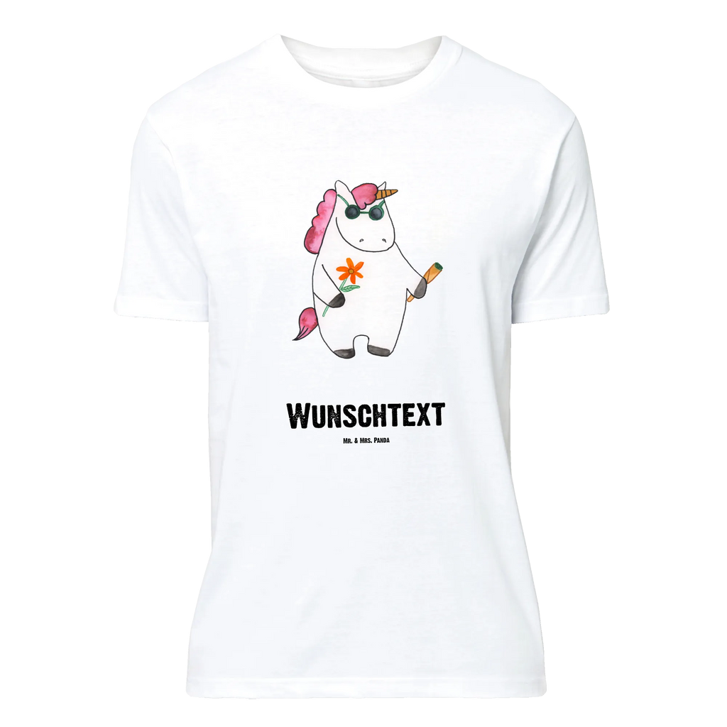 Personalisiertes T-Shirt Einhorn Woodstock T-Shirt Personalisiert, T-Shirt mit Namen, T-Shirt mit Aufruck, Männer, Frauen, Wunschtext, Bedrucken, Einhorn, Einhörner, Einhorn Deko, Pegasus, Unicorn, Kiffen, Joint, Zigarette, Alkohol, Party, Spaß. lustig, witzig, Woodstock