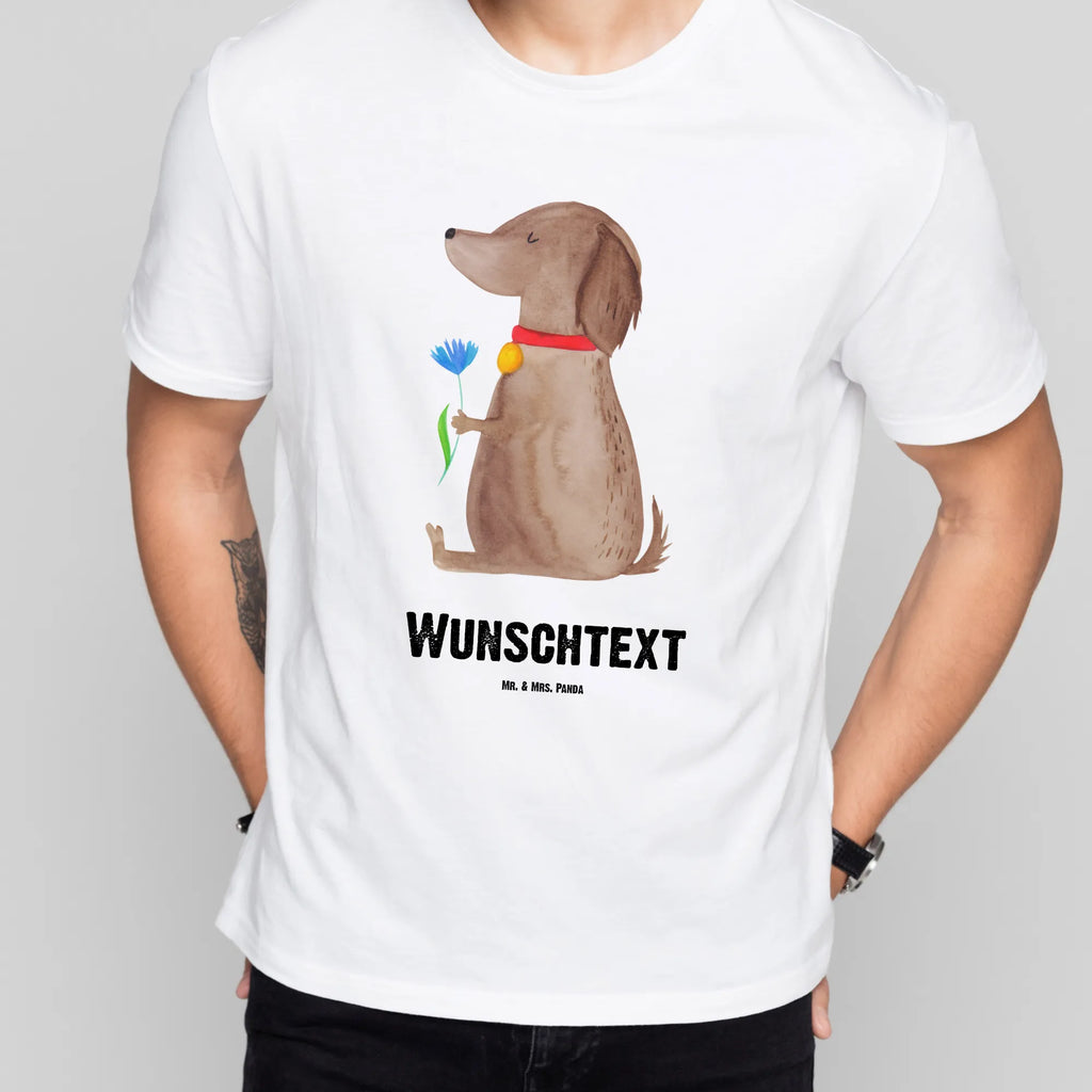 Personalisiertes T-Shirt Hund Blume T-Shirt Personalisiert, T-Shirt mit Namen, T-Shirt mit Aufruck, Männer, Frauen, Wunschtext, Bedrucken, Hund, Hundemotiv, Haustier, Hunderasse, Tierliebhaber, Hundebesitzer, Sprüche, Hunde, Frauchen, Hundeliebe