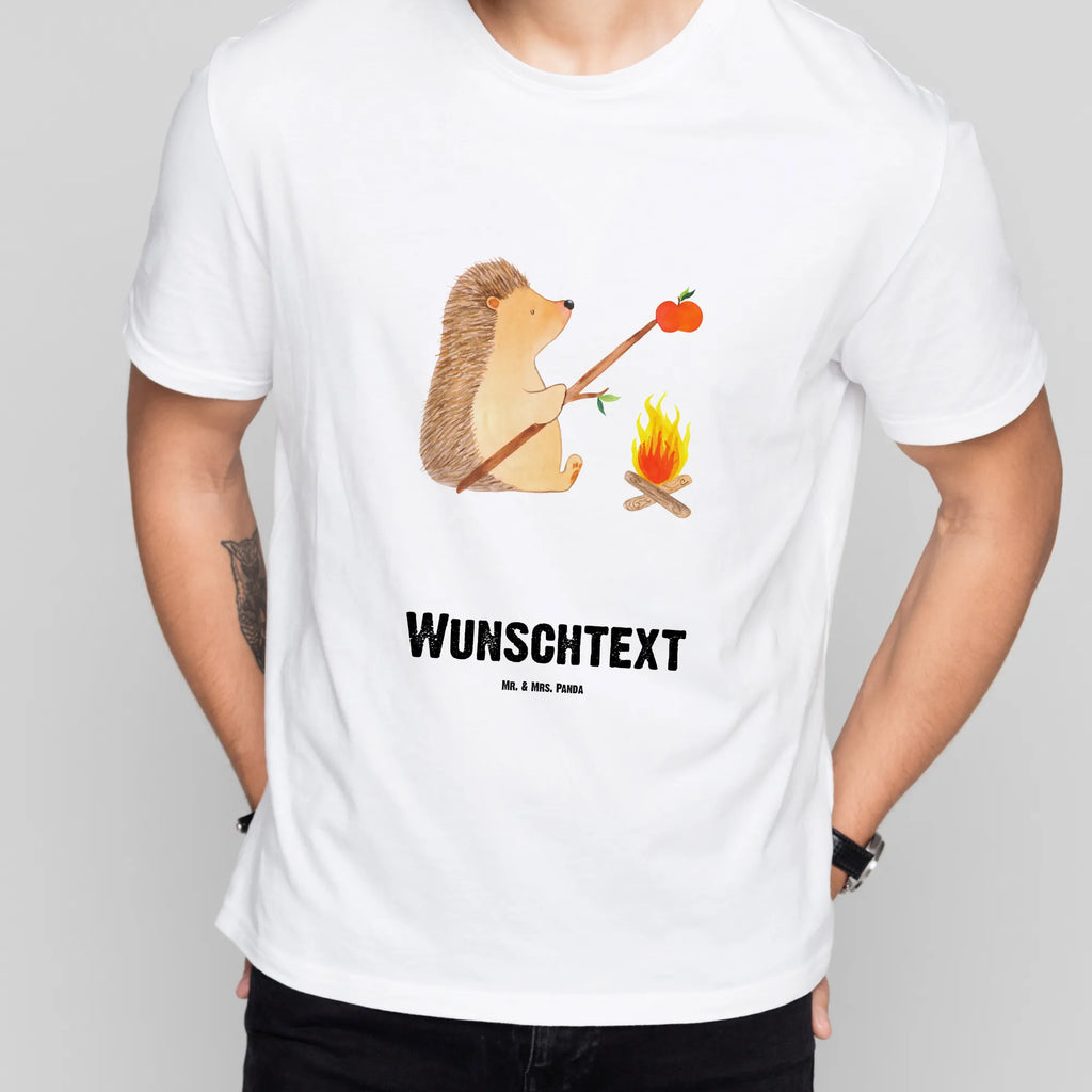 Personalisiertes T-Shirt Igel grillt T-Shirt Personalisiert, T-Shirt mit Namen, T-Shirt mit Aufruck, Männer, Frauen, Wunschtext, Bedrucken, Tiermotive, Gute Laune, lustige Sprüche, Tiere, Igel, Grillen, Ziele, Motivation, arbeitslos, Sinn des Lebens, Spruch