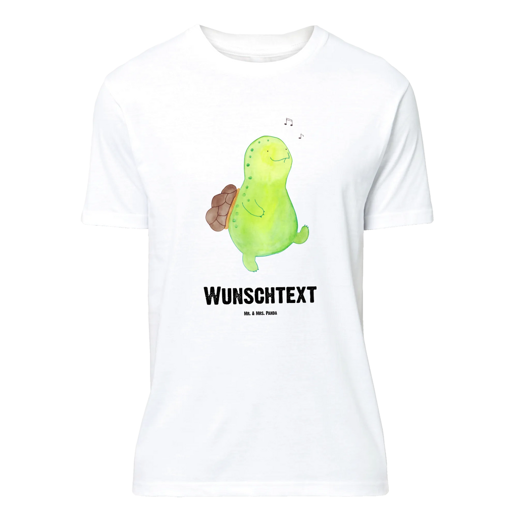 Personalisiertes T-Shirt Schildkröte Pfeifen T-Shirt Personalisiert, T-Shirt mit Namen, T-Shirt mit Aufruck, Männer, Frauen, Wunschtext, Bedrucken, Schildkröte, Schildi, Schildkröten, fröhlich, Glück, Motivation, Lebensfreude, Depression, Trennung, Neuanfang