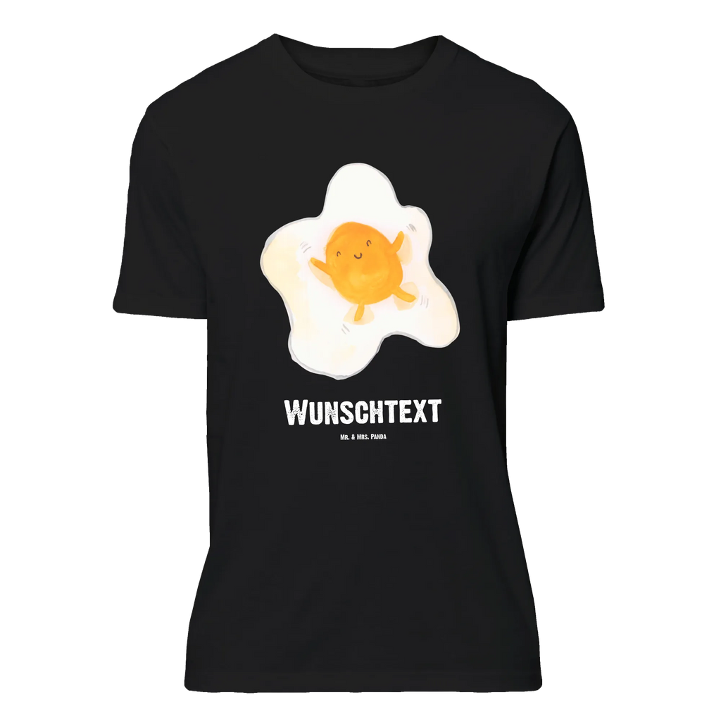 Personalisiertes T-Shirt Spiegelei T-Shirt Personalisiert, T-Shirt mit Namen, T-Shirt mit Aufruck, Männer, Frauen, Wunschtext, Bedrucken, Tiermotive, Gute Laune, lustige Sprüche, Tiere, Ei, Spiegelei, Schön, Tag, Glücklich, Liebe