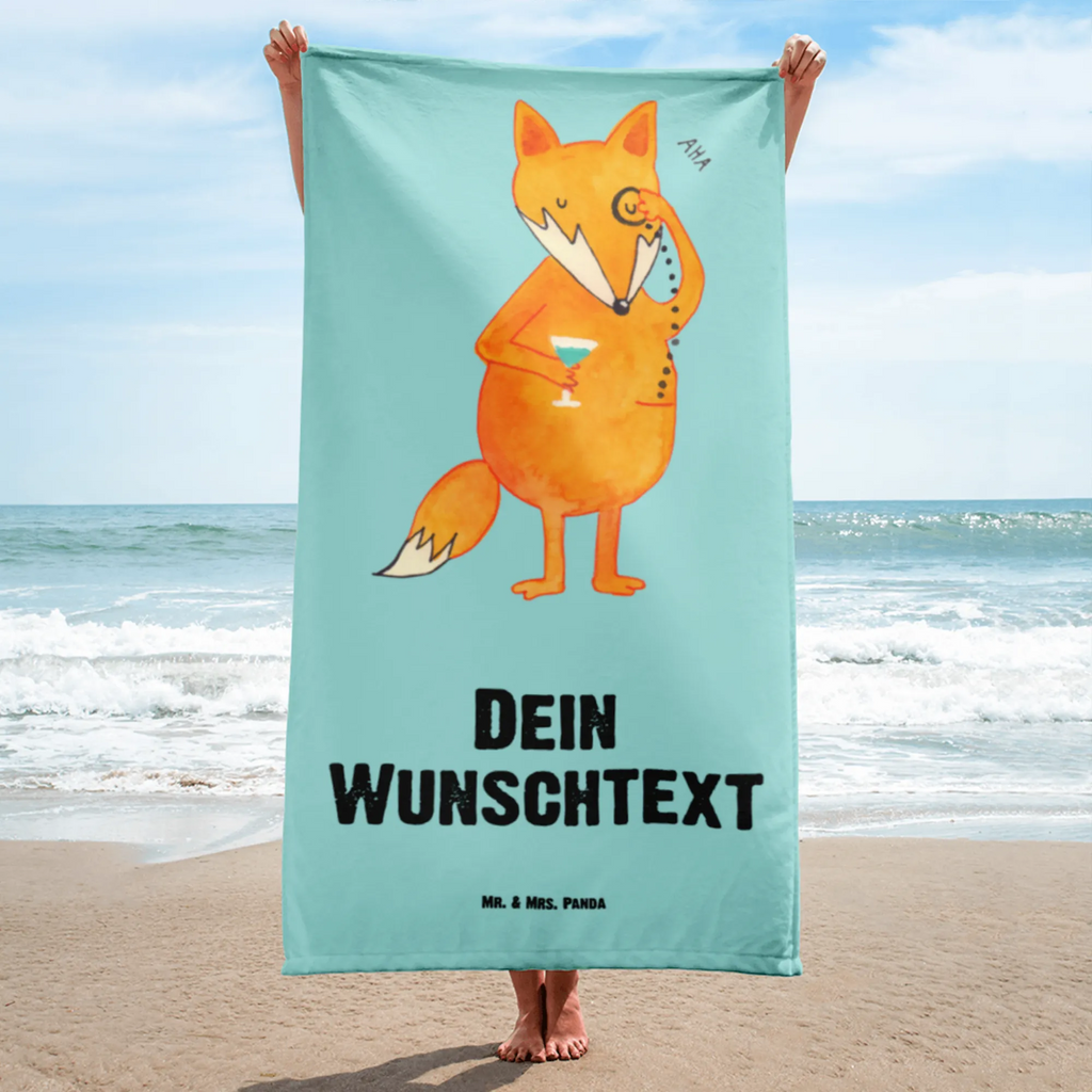 Handtuch mit Namen Fuchs Lord Personalisiertes Badehandtuch, Handtuch personalisiert, Handtuch mit Namen, Badetuch personalisiert, Handtuch bedrucken, Saunatuch mit Namen, Handtuch Geschenk, Fuchs, Füchse, tröstende Worte, Spruch lustig, Liebeskummer Geschenk, Motivation Spruch, Problemlösung