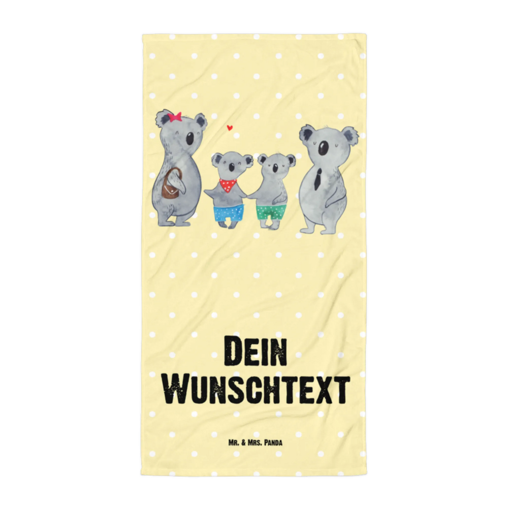 Handtuch mit Namen Koala Familie zwei Personalisiertes Badehandtuch, Handtuch personalisiert, Handtuch mit Namen, Badetuch personalisiert, Handtuch bedrucken, Saunatuch mit Namen, Handtuch Geschenk, Familie, Vatertag, Muttertag, Bruder, Schwester, Mama, Papa, Oma, Opa, Koala, Koalabär, beste Familie, Familienzeit, Familienleben, Koalafamilie, Lieblingsfamilie