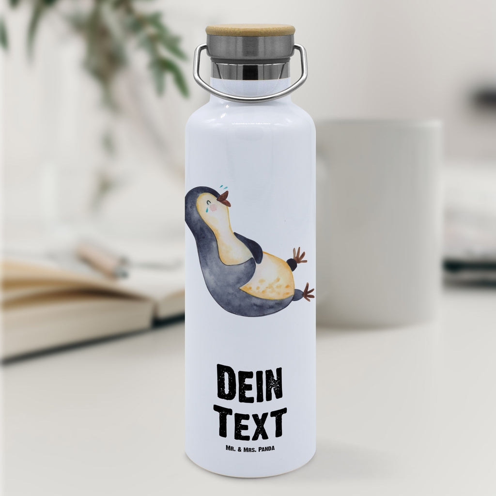 Personalisierte Trinkflasche Pinguin lachend Personalisierte Trinkflasche, Trinkflasche mit Namen, Trinkflasche bedrucken, Flasche personalisiert, Trinkflasch mit Aufdruck, Trinkflasche Werbegeschenk, Namensaufdruck Trinkflasche, Sportflasche personalisiert, Trinkflasche Sport, Pinguin, Pinguine, lustiger Spruch, Optimismus, Fröhlich, Lachen, Humor, Fröhlichkeit