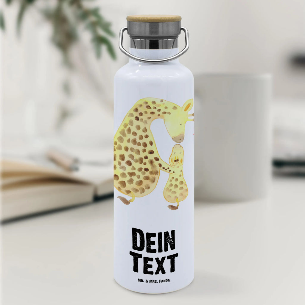 Personalisierte Trinkflasche Giraffe mit Kind Personalisierte Trinkflasche, Trinkflasche mit Namen, Trinkflasche bedrucken, Flasche personalisiert, Trinkflasch mit Aufdruck, Trinkflasche Werbegeschenk, Namensaufdruck Trinkflasche, Sportflasche personalisiert, Trinkflasche Sport, Afrika, Wildtiere, Giraffe, Kind, Mutter, Mama, Tochter, Sohn, Lieblingsmensch