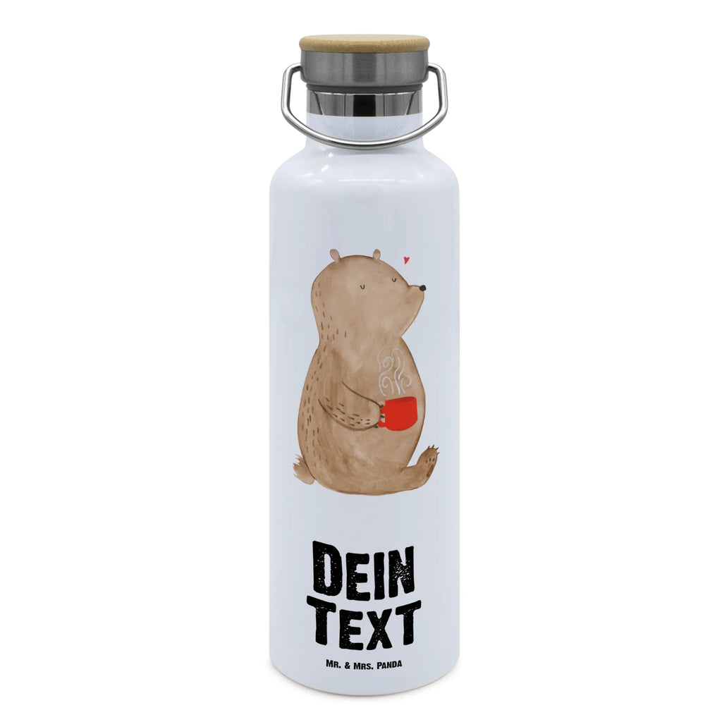 Personalisierte Trinkflasche Bär Kaffee Personalisierte Trinkflasche, Trinkflasche mit Namen, Trinkflasche bedrucken, Flasche personalisiert, Trinkflasch mit Aufdruck, Trinkflasche Werbegeschenk, Namensaufdruck Trinkflasche, Sportflasche personalisiert, Trinkflasche Sport, Bär, Teddy, Teddybär, Kaffee, Coffee, Bären, guten Morgen, Morgenroutine, Welt erobern, Welt retten, Motivation