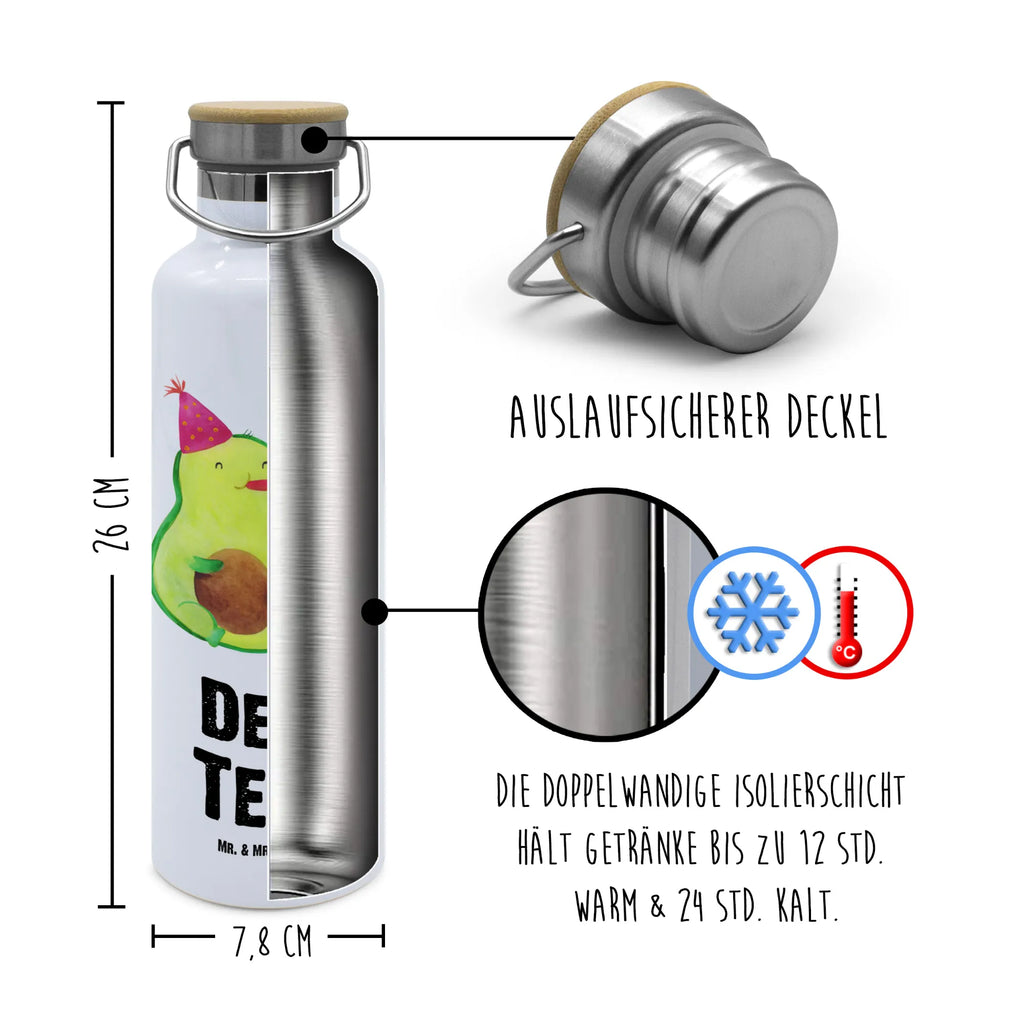 Personalisierte Trinkflasche Avocado Party Personalisierte Trinkflasche, Trinkflasche mit Namen, Trinkflasche bedrucken, Flasche personalisiert, Trinkflasch mit Aufdruck, Trinkflasche Werbegeschenk, Namensaufdruck Trinkflasche, Sportflasche personalisiert, Trinkflasche Sport, Avocado, Veggie, Vegan, Gesund, Avocados, Party, Geburtstag, Geburtstagsfeier, Happy Birthday, Feier, Feierei, Lieblingstag, Prüfung, Abifeier, Abi, Bestanden, Jahrestag, Jubiläum, Firmenfeier, Klassenfeier, Schulabschluss, Abschluss