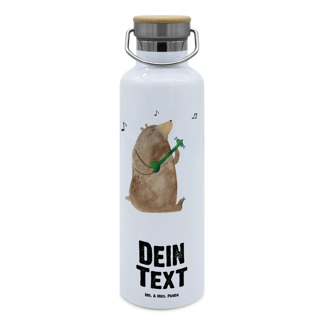 Personalisierte Trinkflasche Bär Gitarre Personalisierte Trinkflasche, Trinkflasche mit Namen, Trinkflasche bedrucken, Flasche personalisiert, Trinkflasch mit Aufdruck, Trinkflasche Werbegeschenk, Namensaufdruck Trinkflasche, Sportflasche personalisiert, Trinkflasche Sport, Bär, Teddy, Teddybär