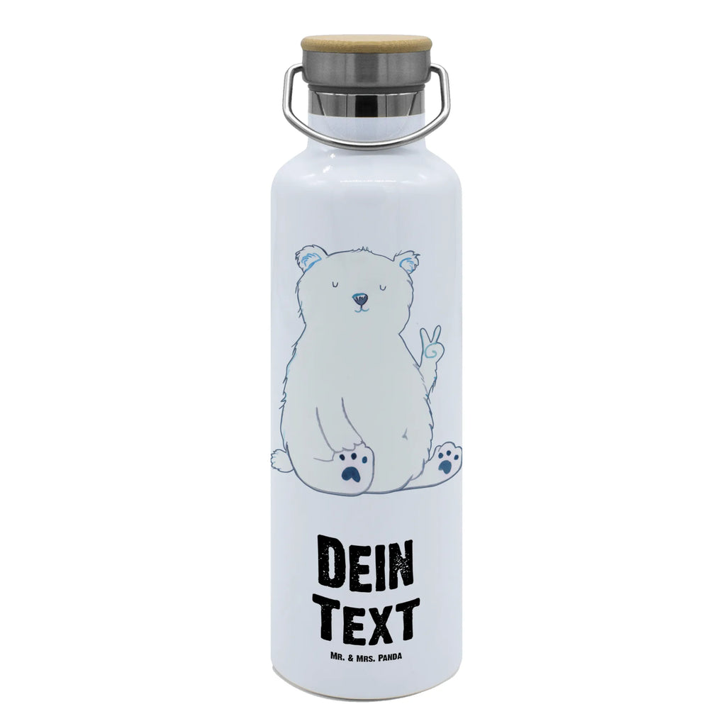 Personalisierte Trinkflasche Eisbär Faul Personalisierte Trinkflasche, Trinkflasche mit Namen, Trinkflasche bedrucken, Flasche personalisiert, Trinkflasch mit Aufdruck, Trinkflasche Werbegeschenk, Namensaufdruck Trinkflasche, Sportflasche personalisiert, Trinkflasche Sport, Bär, Teddy, Teddybär, Eisbär, Nordpol, Faul, Entspannen, Relaxen, Büro, Arbeit, Bürojob, Arbeitsplatz, Homeoffice