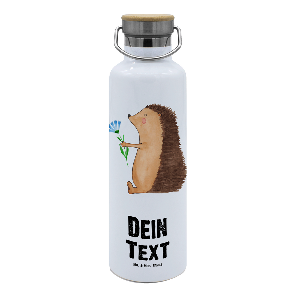 Personalisierte Trinkflasche Igel mit Blume Personalisierte Trinkflasche, Trinkflasche mit Namen, Trinkflasche bedrucken, Flasche personalisiert, Trinkflasch mit Aufdruck, Trinkflasche Werbegeschenk, Namensaufdruck Trinkflasche, Sportflasche personalisiert, Trinkflasche Sport, Tiermotive, Gute Laune, lustige Sprüche, Tiere, Igel, Gute Besserung, Genesungswünsche, Krankheit, Krankenhaus, krank, Besuch