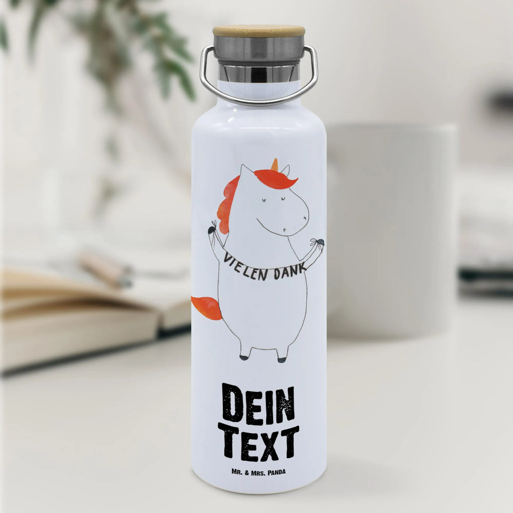 Personalisierte Trinkflasche Einhorn Vielen Dank Personalisierte Trinkflasche, Trinkflasche mit Namen, Trinkflasche bedrucken, Flasche personalisiert, Trinkflasch mit Aufdruck, Trinkflasche Werbegeschenk, Namensaufdruck Trinkflasche, Sportflasche personalisiert, Trinkflasche Sport, Einhorn, Einhörner, Einhorn Deko, Unicorn, Danke, vielen Dank, Dankeschön, Danksagung