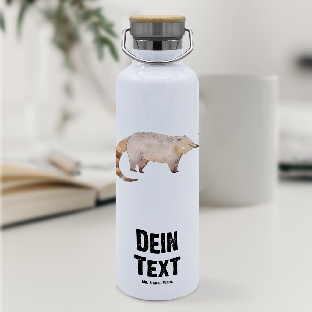 Personalisierte Trinkflasche Nasenbaer Personalisierte Trinkflasche, Trinkflasche mit Namen, Trinkflasche bedrucken, Flasche personalisiert, Trinkflasch mit Aufdruck, Trinkflasche Werbegeschenk, Namensaufdruck Trinkflasche, Sportflasche personalisiert, Trinkflasche Sport, Tiermotive, Gute Laune, lustige Sprüche, Tiere, Nasenbär, Nasenbären, Rüsselbär, Bär