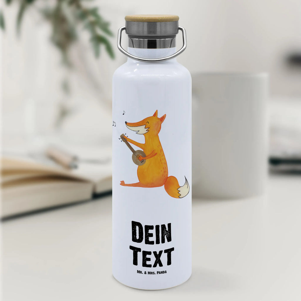 Personalisierte Trinkflasche Fuchs Gitarre Personalisierte Trinkflasche, Trinkflasche mit Namen, Trinkflasche bedrucken, Flasche personalisiert, Trinkflasch mit Aufdruck, Trinkflasche Werbegeschenk, Namensaufdruck Trinkflasche, Sportflasche personalisiert, Trinkflasche Sport, Fuchs, Füchse, Geschenk Musiker, Musik Spruch, Musikerin, Sänger, Sängerin, Gitarre