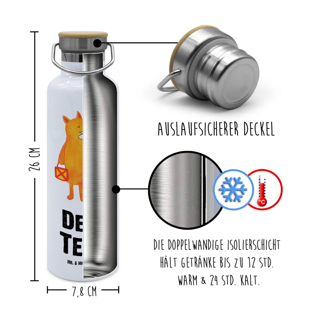 Personalisierte Trinkflasche Fuchs Laterne Personalisierte Trinkflasche, Trinkflasche mit Namen, Trinkflasche bedrucken, Flasche personalisiert, Trinkflasch mit Aufdruck, Trinkflasche Werbegeschenk, Namensaufdruck Trinkflasche, Sportflasche personalisiert, Trinkflasche Sport, Fuchs, Füchse, Spruch trösten, Liebeskummer Spruch, Laterne, Sankt Martin, Laternenumzug, Aufmuntern, Cäsar Otto Hugo Flaischlen