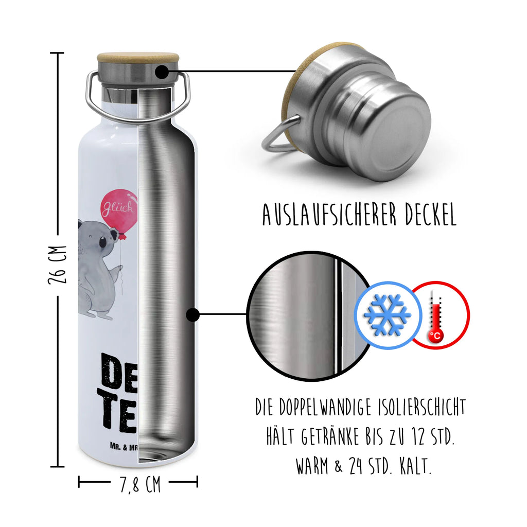 Personalisierte Trinkflasche Koala Luftballon Personalisierte Trinkflasche, Trinkflasche mit Namen, Trinkflasche bedrucken, Flasche personalisiert, Trinkflasch mit Aufdruck, Trinkflasche Werbegeschenk, Namensaufdruck Trinkflasche, Sportflasche personalisiert, Trinkflasche Sport, Koala, Koalabär, Luftballon, Party, Geburtstag, Geschenk