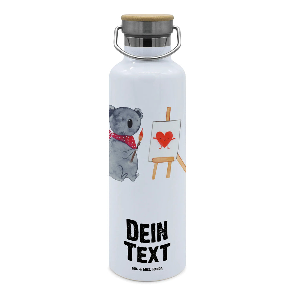 Personalisierte Trinkflasche Koala Künstler Personalisierte Trinkflasche, Trinkflasche mit Namen, Trinkflasche bedrucken, Flasche personalisiert, Trinkflasch mit Aufdruck, Trinkflasche Werbegeschenk, Namensaufdruck Trinkflasche, Sportflasche personalisiert, Trinkflasche Sport, Koala, Koalabär, Liebe, Liebensbeweis, Liebesgeschenk, Gefühle, Künstler, zeichnen