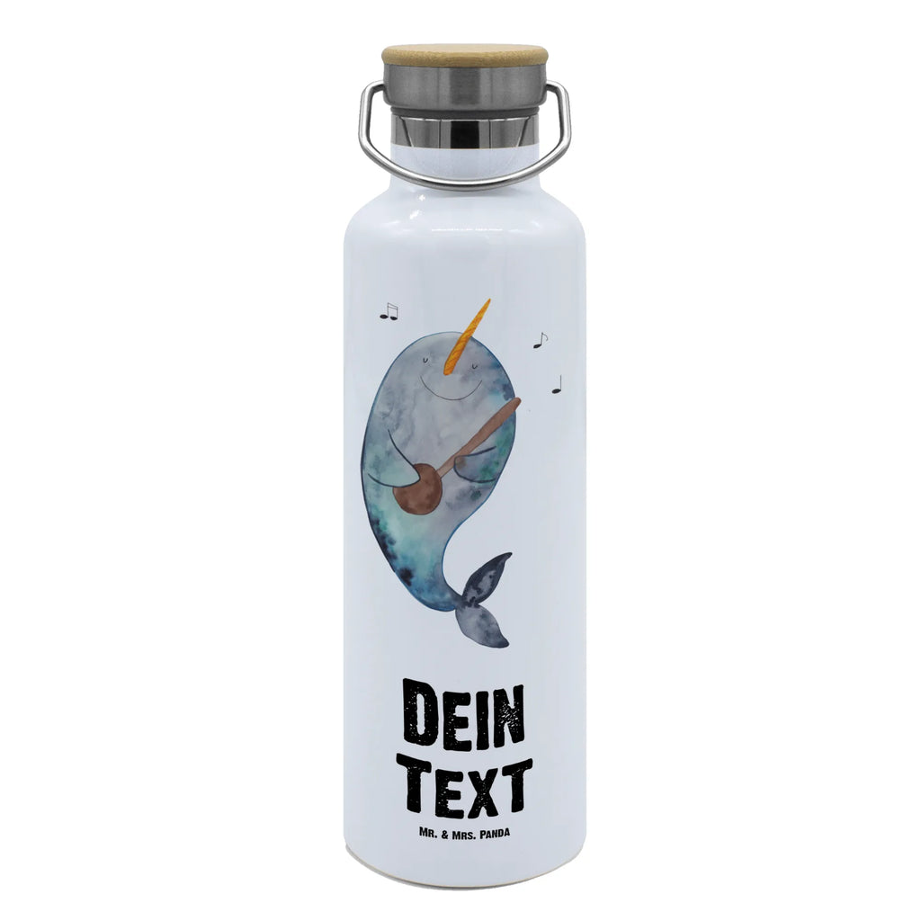 Personalisierte Trinkflasche Narwal Gitarre Personalisierte Trinkflasche, Trinkflasche mit Namen, Trinkflasche bedrucken, Flasche personalisiert, Trinkflasch mit Aufdruck, Trinkflasche Werbegeschenk, Namensaufdruck Trinkflasche, Sportflasche personalisiert, Trinkflasche Sport, Meerestiere, Meer, Urlaub, Narwal, Wal, Tanzen, Probleme, Problemlösung, Frust, Gespräche, Gitarre