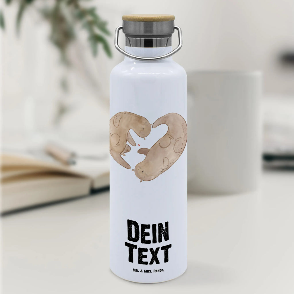 Personalisierte Trinkflasche Otter Herz Personalisierte Trinkflasche, Trinkflasche mit Namen, Trinkflasche bedrucken, Flasche personalisiert, Trinkflasch mit Aufdruck, Trinkflasche Werbegeschenk, Namensaufdruck Trinkflasche, Sportflasche personalisiert, Trinkflasche Sport, Otter, Fischotter, Seeotter, Liebe, Herz, Liebesbeweis, Liebesgeschenk, Bessere Hälfte, Love you, Jahrestag, Hochzeitstag, Verlobung, gemeinsames Leben