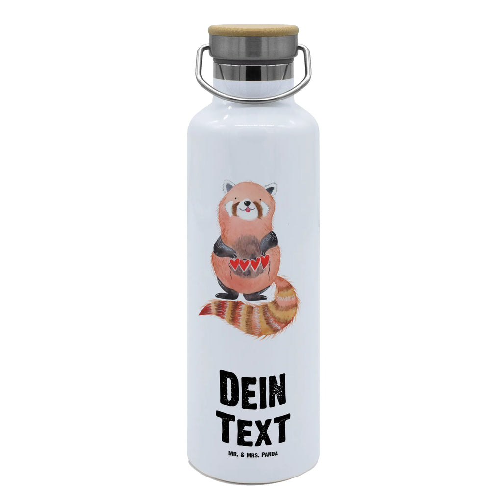 Personalisierte Trinkflasche Roter Panda Personalisierte Trinkflasche, Trinkflasche mit Namen, Trinkflasche bedrucken, Flasche personalisiert, Trinkflasch mit Aufdruck, Trinkflasche Werbegeschenk, Namensaufdruck Trinkflasche, Sportflasche personalisiert, Trinkflasche Sport, Tiermotive, Gute Laune, lustige Sprüche, Tiere, Panda, Liebe, Rot, Herz, Liebling, Lieblingsmensch