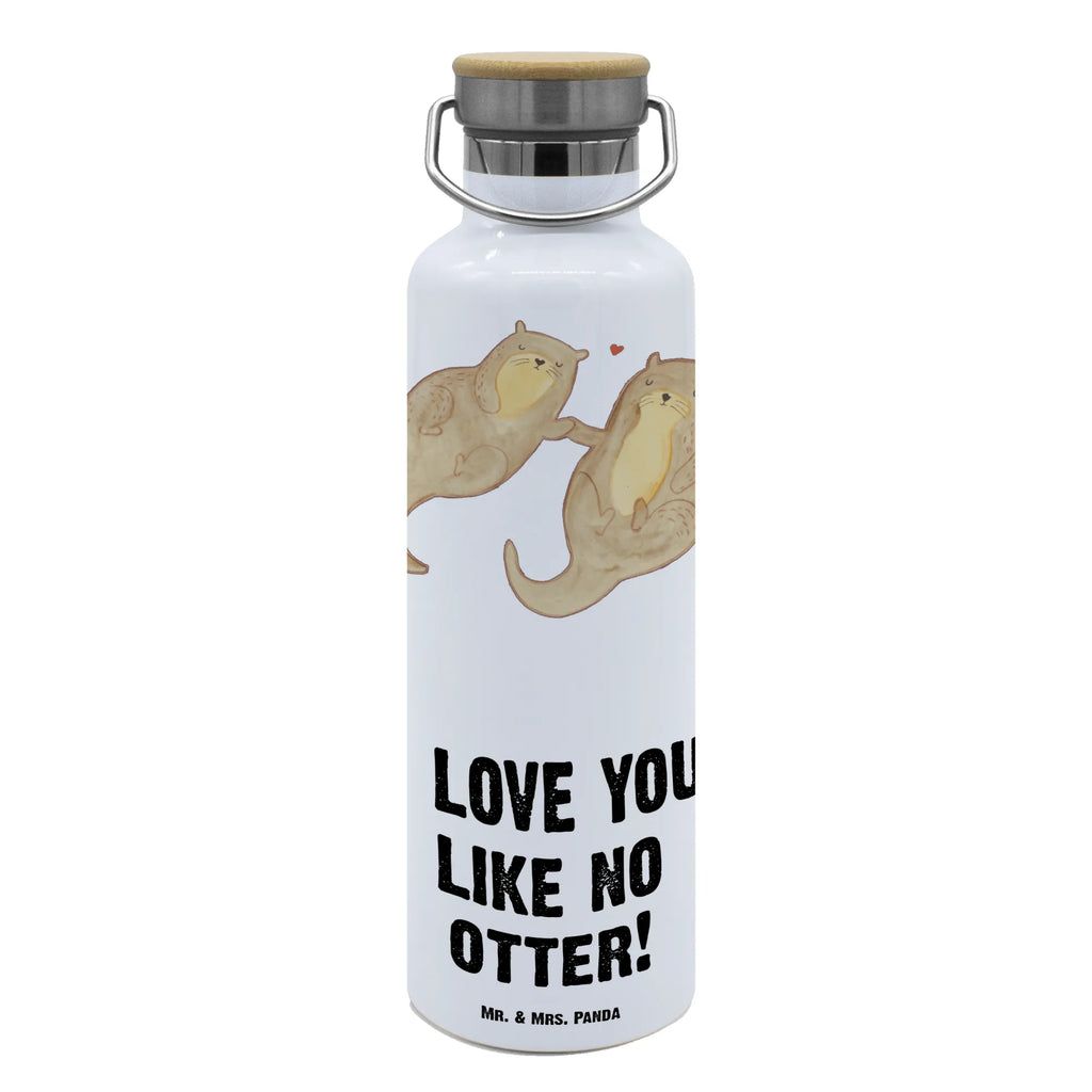 Trinkflasche Otter Hände halten Thermosflasche, Isolierflasche, Edelstahl, Trinkflasche, isoliert, Wamrhaltefunktion, Sportflasche, Flasche zum Sport, Sportlerflasche, Otter, Fischotter, Seeotter, Otter Seeotter See Otter