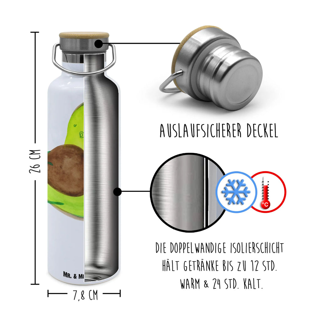 Trinkflasche Avocado Pfeifen Thermosflasche, Isolierflasche, Edelstahl, Trinkflasche, isoliert, Wamrhaltefunktion, Sportflasche, Flasche zum Sport, Sportlerflasche, Avocado, Veggie, Vegan, Gesund, Diät, Abnehmen, Ernährung, dick sein