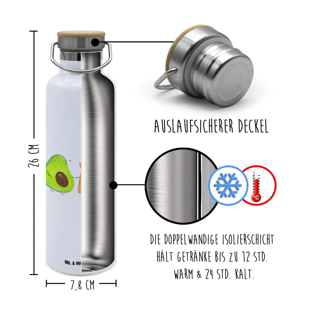 Trinkflasche Avocado Toast Thermosflasche, Isolierflasche, Edelstahl, Trinkflasche, isoliert, Wamrhaltefunktion, Sportflasche, Flasche zum Sport, Sportlerflasche, Avocado, Veggie, Vegan, Gesund, Toast, Toastbrot, Liebespaar, Pärchen, Freund, Freundin, Verlobt, Verlobungsparty, Hochzeit, Hochzeitsgeschenk, Jahrestag, Jahrestagsgeschenk