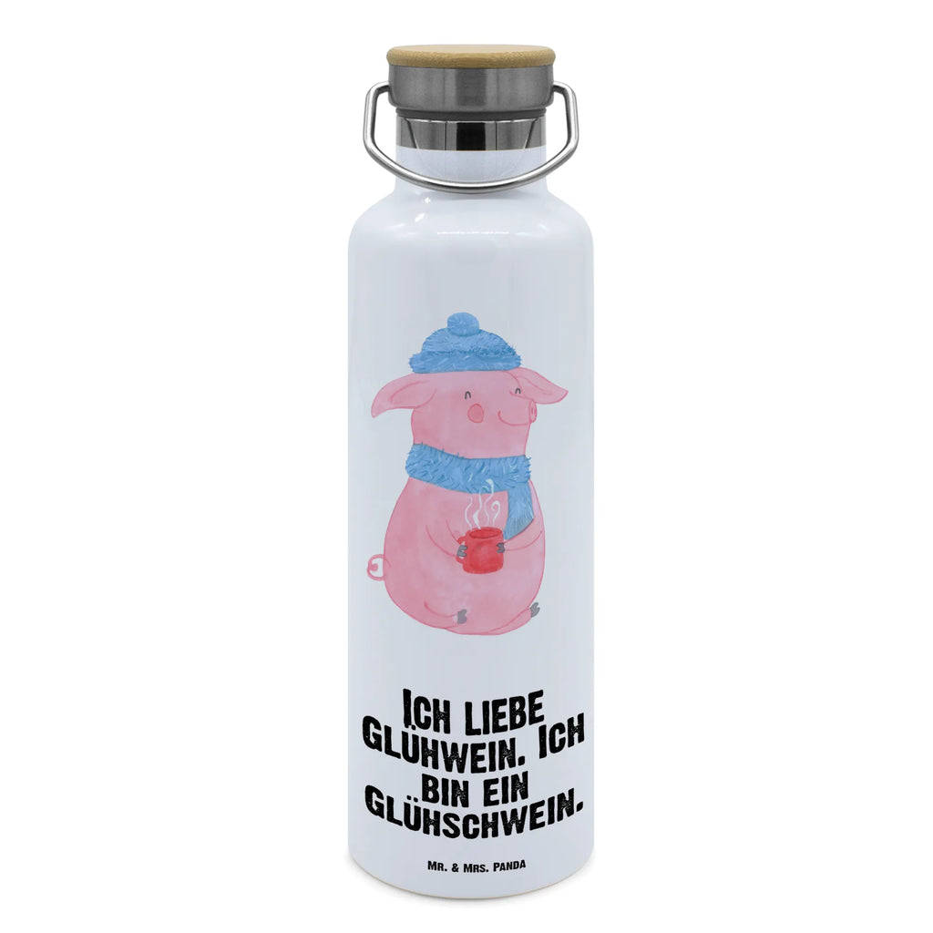 Trinkflasche Schwein Glühwein Thermosflasche, Isolierflasche, Edelstahl, Trinkflasche, isoliert, Wamrhaltefunktion, Sportflasche, Flasche zum Sport, Sportlerflasche, Winter, Weihnachten, Weihnachtsdeko, Nikolaus, Advent, Heiligabend, Wintermotiv, Glühschwein, Glühwein, Weihnachtsmarkt, Punsch